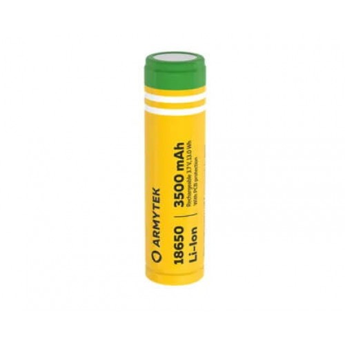 Аккумулятор Armytek 18650 Li-Ion 3500 мАч (защищенный) в Самаре
