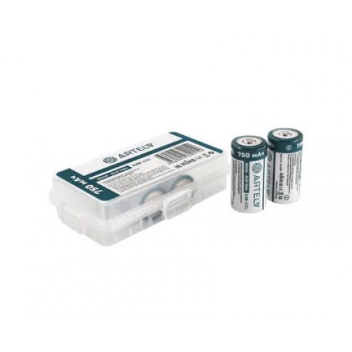 Аккумуляторные батареи RCR123 ARTELV 3.7V Li-Ion 750 mAh в Самаре