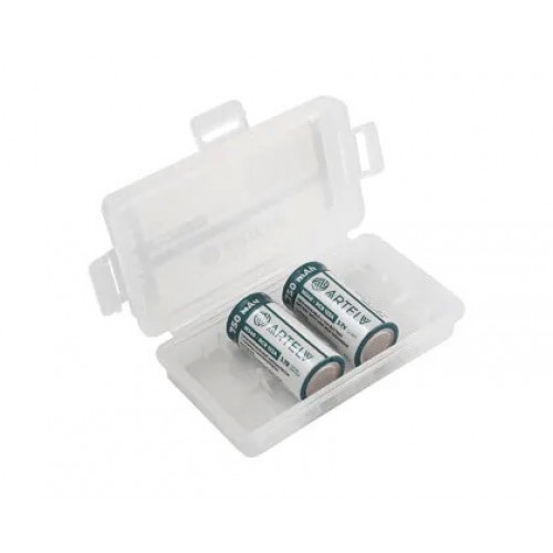 Аккумуляторные батареи RCR123 ARTELV 3.7V Li-Ion 750 mAh в Самаре