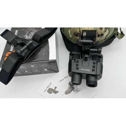 Прибор ночного видения NV-8000 v2.0 3D NIGHT VISION 4K VIDEO с адаптером на шлем в Самаре