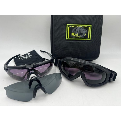 Тактические ударопрочные очки OAKLEY Alpha 2в1 в Самаре