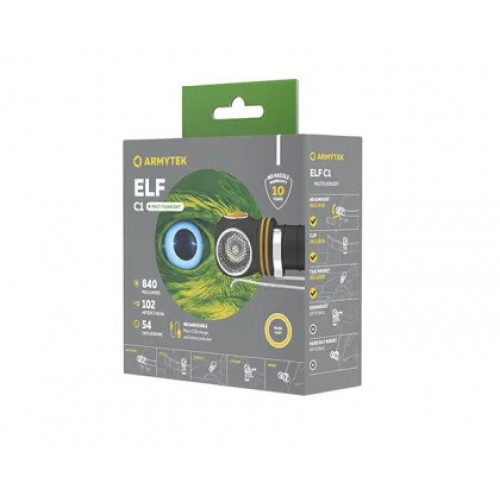 Мультифонарь Armytek ELF C1 Micro USB (теплый свет) в Самаре