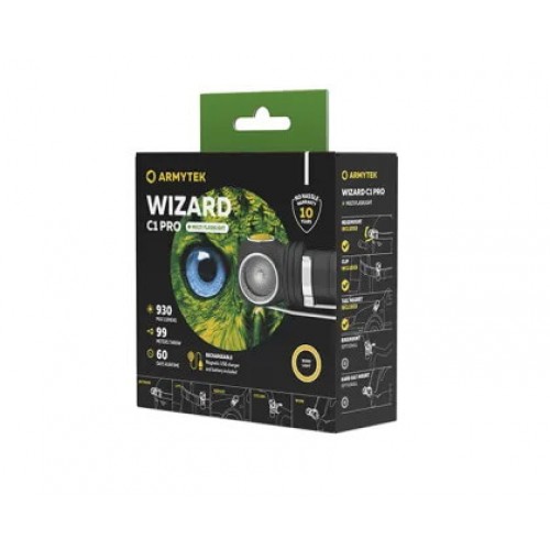 Мультифонарь Armytek Wizard C1 Pro Magnet USB (теплый свет) в Самаре