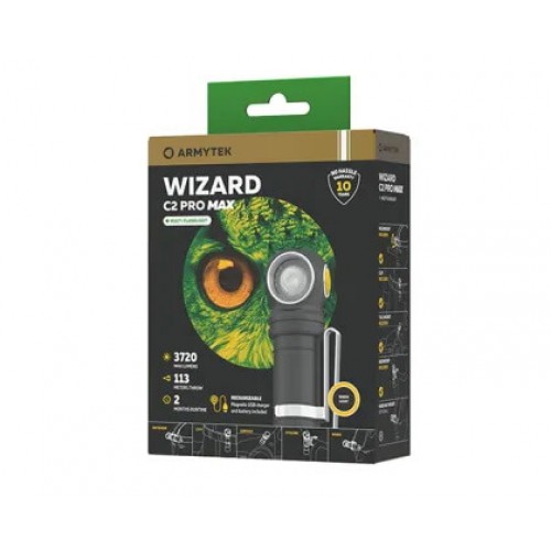 Мультифонарь Armytek Wizard C2 Pro Max Magnet USB (теплый свет) в Самаре