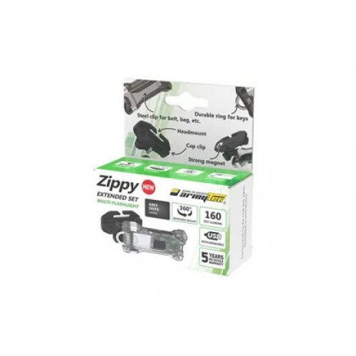 Наключный фонарь Armytek Zippy Extended Set (Grey Onyx) в Самаре