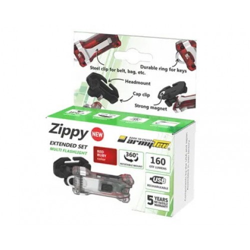 Наключный фонарь Armytek Zippy Extended Set (Red Ruby) в Самаре