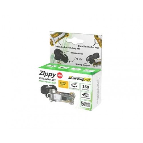 Наключный фонарь Armytek Zippy Extended Set (Yellow Amber) в Самаре